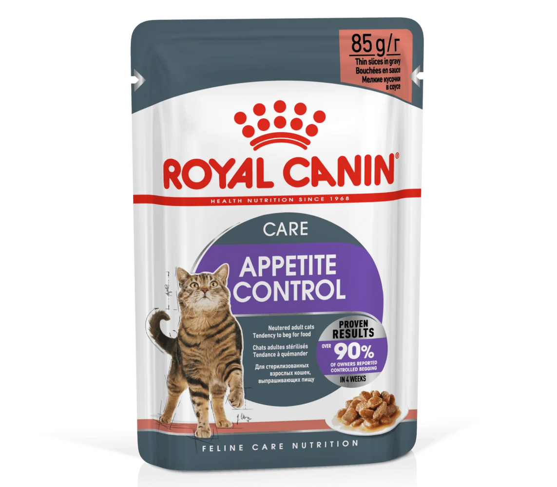 Royal Canin Adult Appetite Control Care Thin Slices In Gravy Wet Cat Food