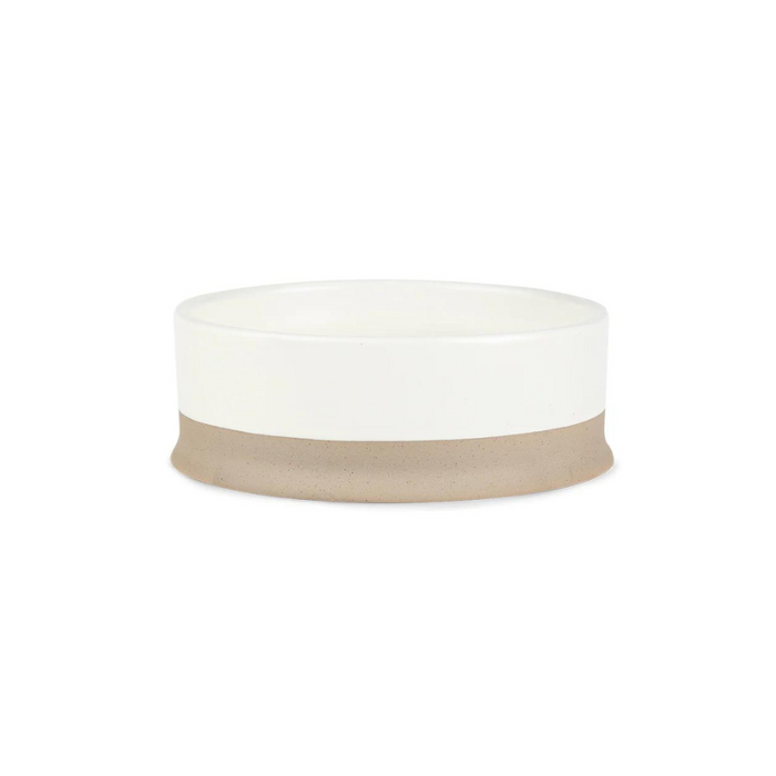 Scruffs Scandi Non Tip Pet Food & Water Bowl Cream 14 x 14 x 5cm | 0.4L