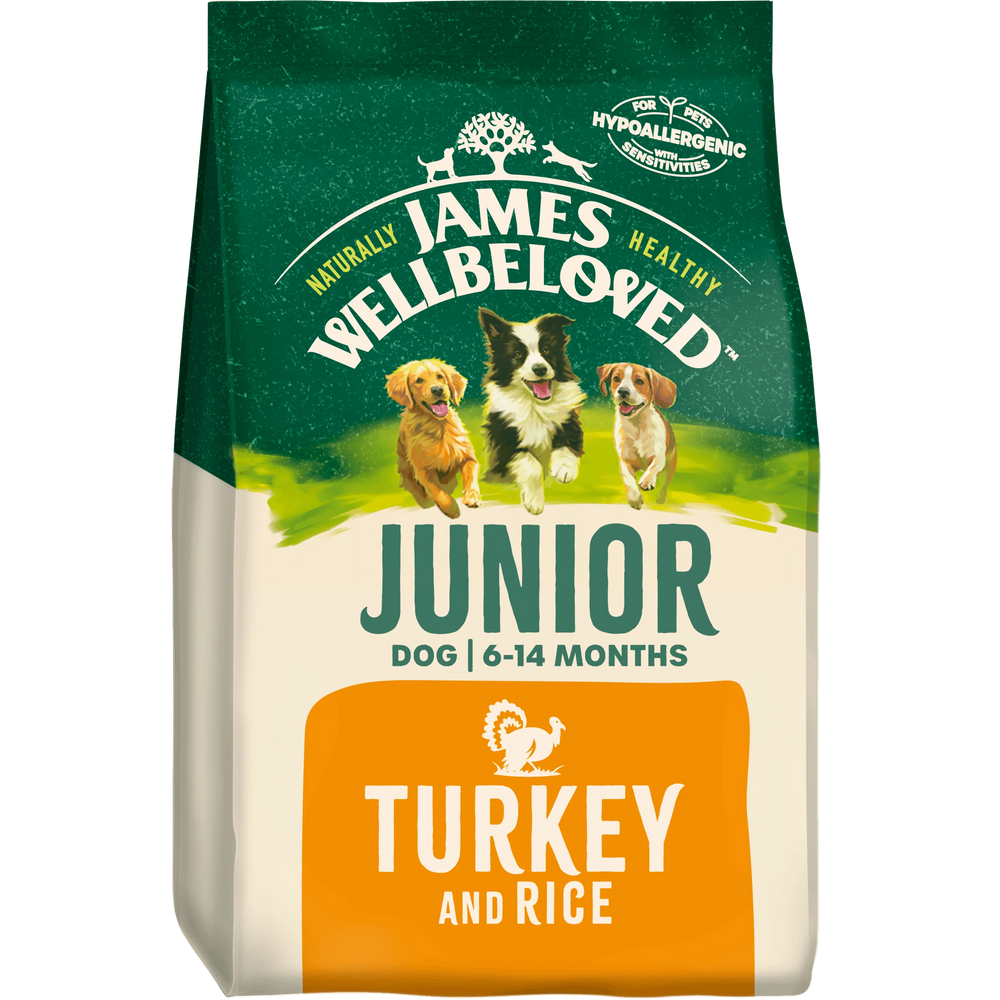James Wellbeloved Puppy Turkey & Rice Dry Dog Food
