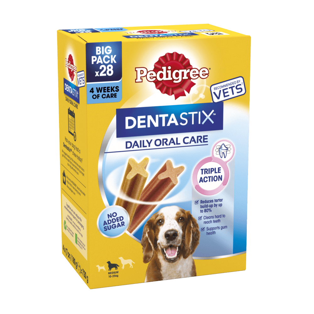 Pedigree Dentastix Daily Dental Chews Medium Dog Treats
