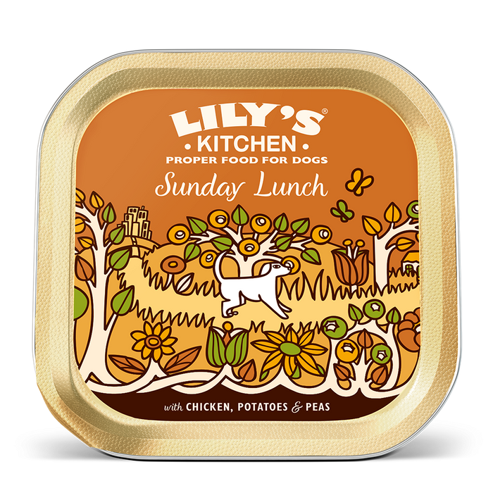 Lily's Kitchen Sunday Lunch with Chicken & Potatoes Wet Dog Food