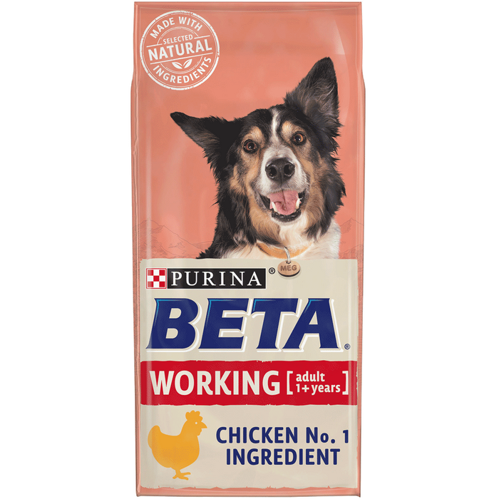 Beta Adult Working Chicken Dry Dog Food 14kg