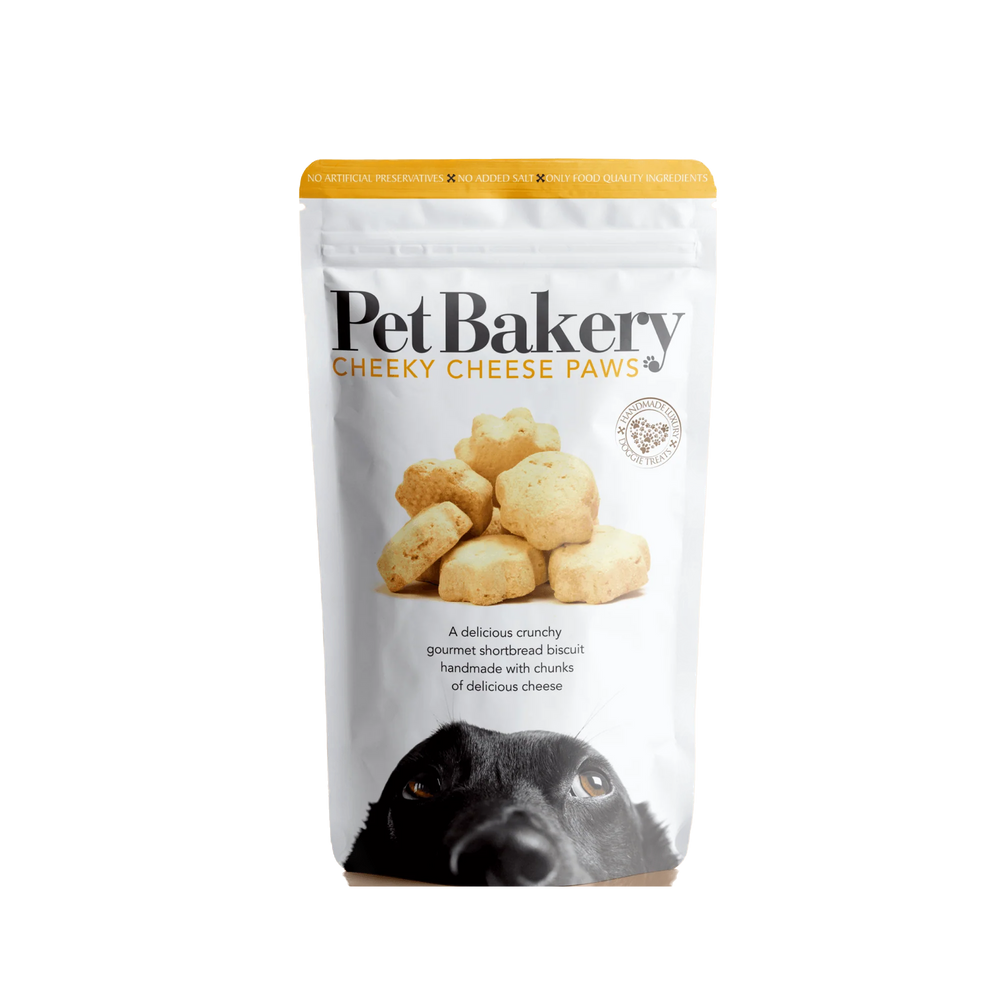 Pet Bakery Cheeky Cheese Paws Dog Treats 190g