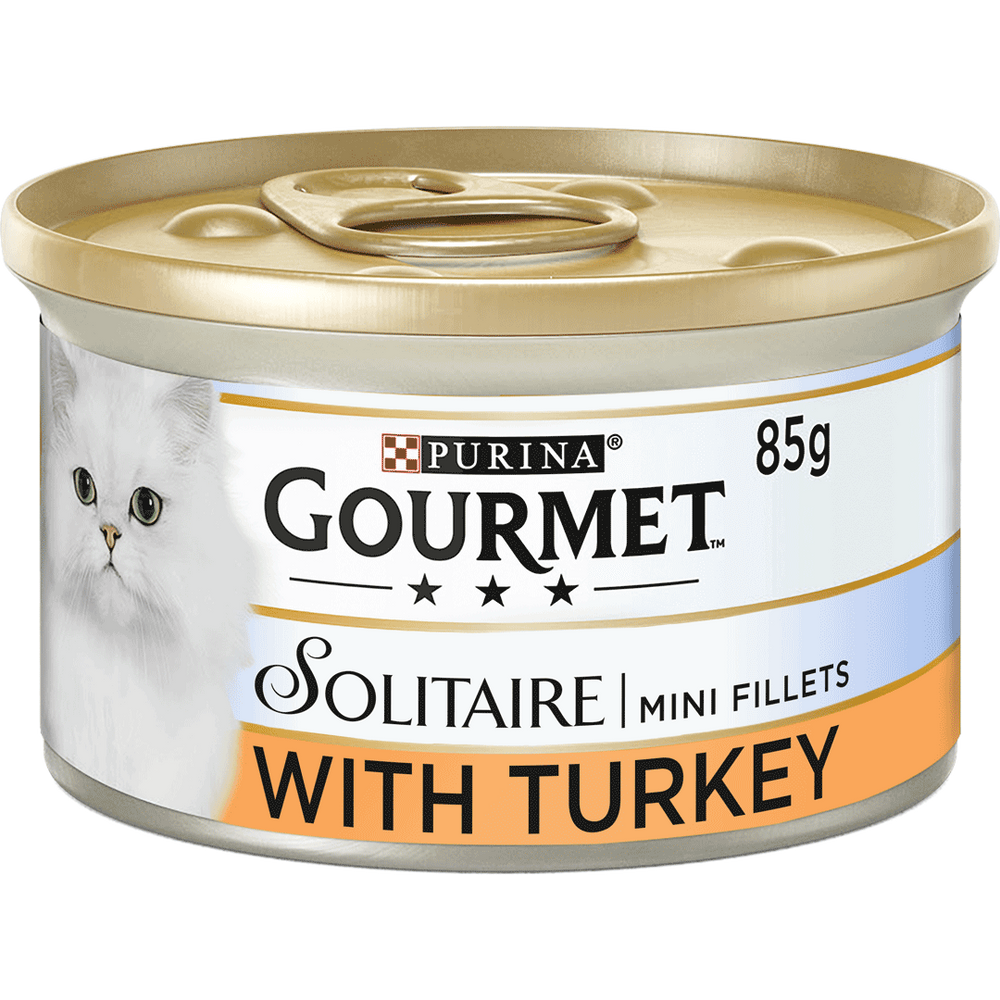 Gourmet Adult Solitaire Turkey Wet Cat Food