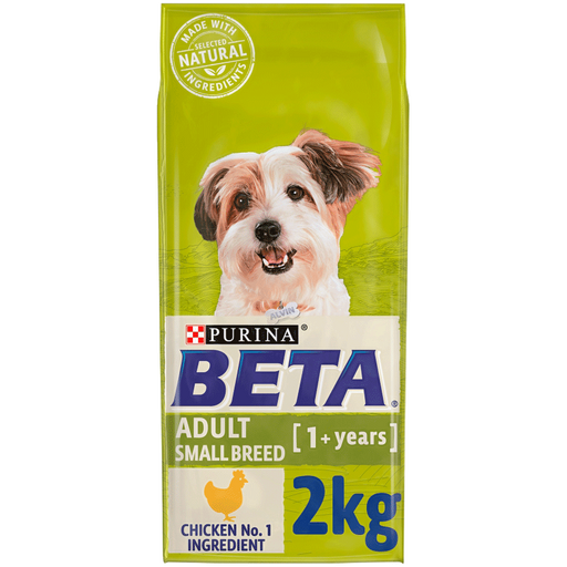 Beta Adult Small Breed Chicken Dry Dog Food 2kg