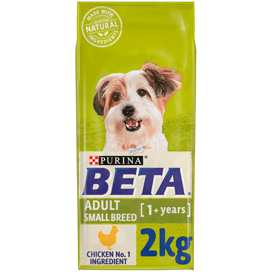 Beta Adult Small Breed Chicken Dry Dog Food 2kg