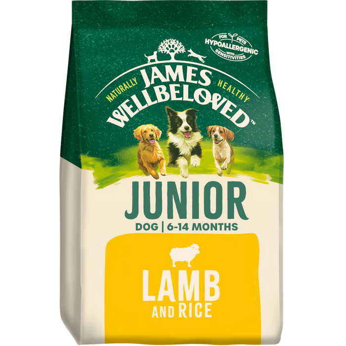 James Wellbeloved Junior Lamb & Rice Dry Dog Food