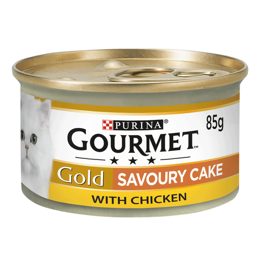 Gourmet Gold Adult Savoury Cake Chicken Wet Cat Food