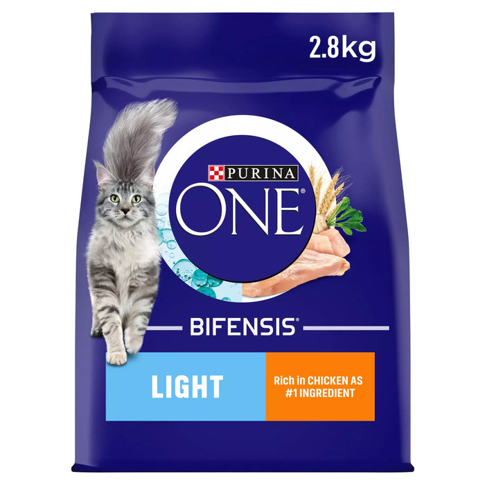 Purina One Adult Light Chicken and Wheat Dry Cat Food