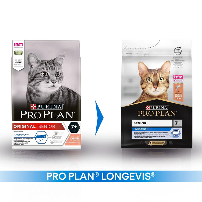 Pro Plan Adult 7+ Longevis Salmon Dry Cat Food 3kg