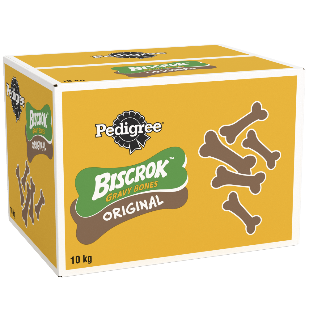 Pedigree Biscrok Gravy Bones Biscuits Original Dog Treats 10kg