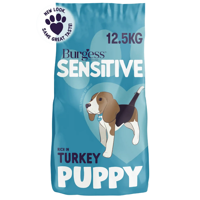 Burgess Sensitive Rich in Turkey Dry Puppy Food 2kg