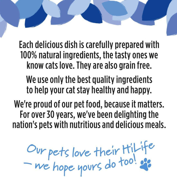 HiLife It's Only Natural The Fishy Wet One Cat Food 32 x 70g