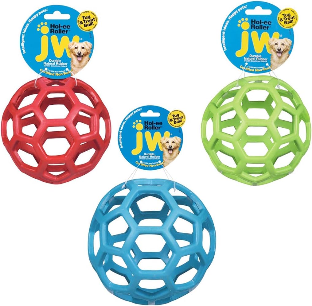JW Pet Hol ee Roller Dog Toy Small 3 inches