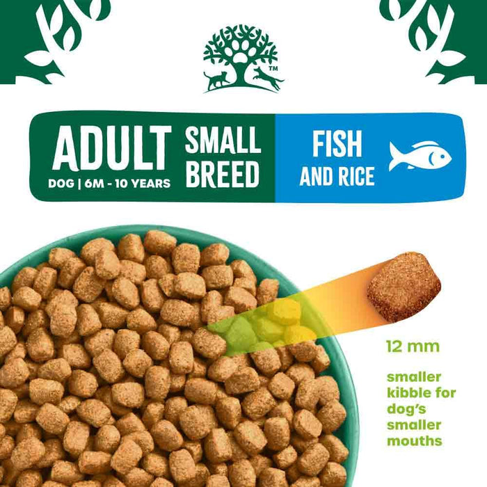 James Wellbeloved Adult Small Breed Fish & Rice Dry Dog Food 7.5kg
