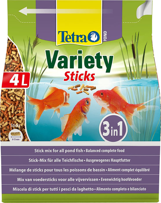 Tetra Pond Variety Sticks Fish Food