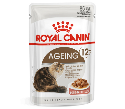 Royal Canin Senior Ageing 12+ Thin Slices In Gravy Wet Cat Food