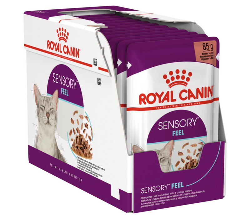 Royal Canin Adult Sensory Feel Morsels In Gravy Wet Cat Food