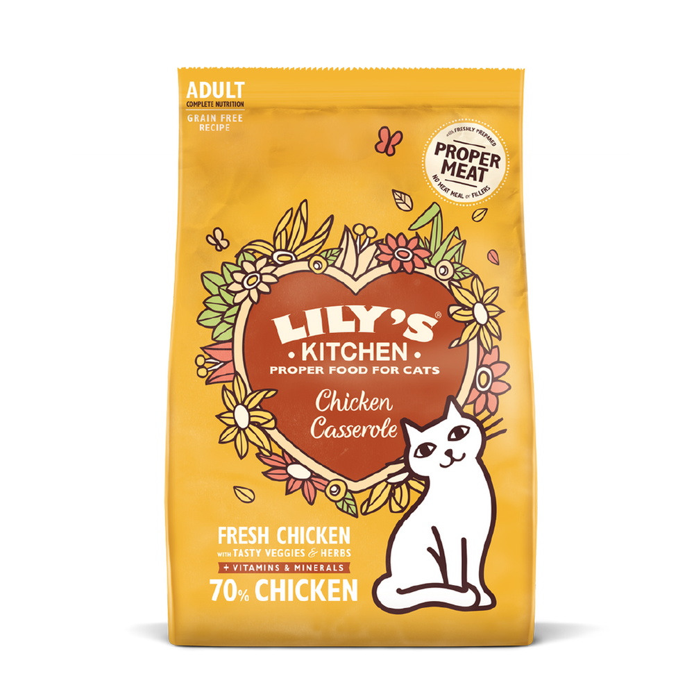 Lily's Kitchen Adult Chicken Casserole Dry Cat Food