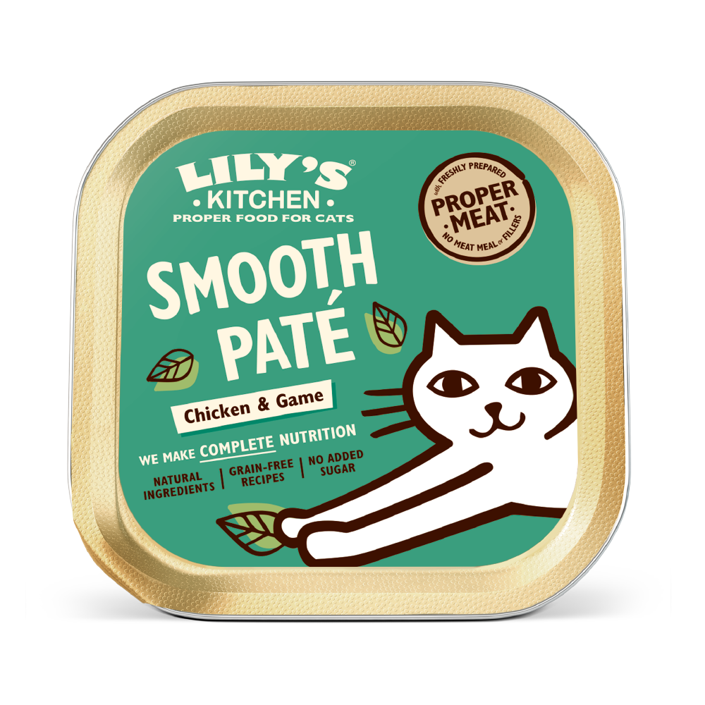 Lily's Kitchen Chicken & Game Smooth Paté Wet Cat Food