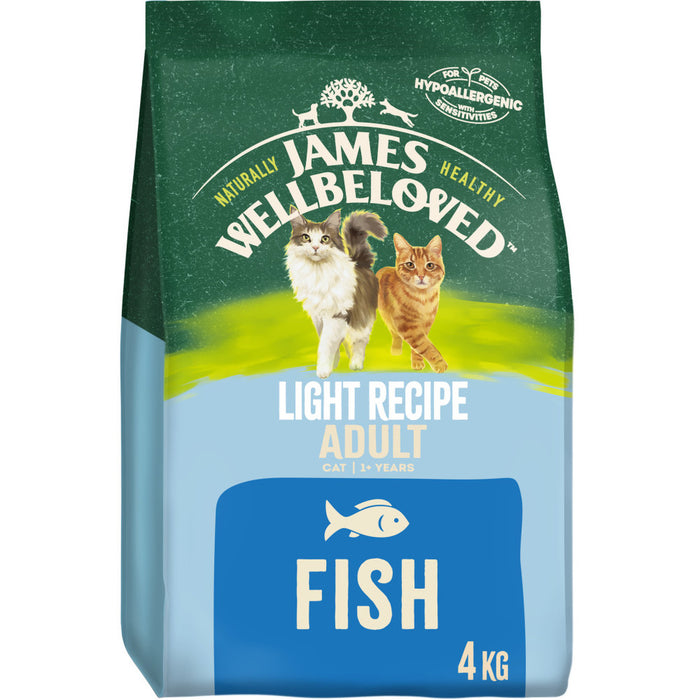 James Wellbeloved Adult Fish & Rice Dry Cat Food - 1.5kg