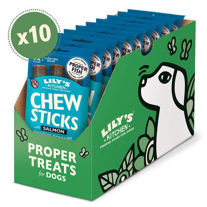 Lily's Kitchen Chew Sticks with Salmon Dog Treats