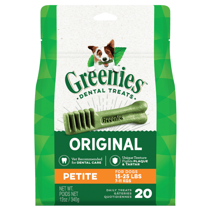 Greenies Original Petite Dog Dental Treats 340g