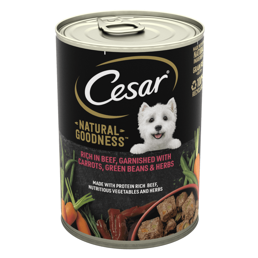 Cesar Natural Goodness Rich in Beef