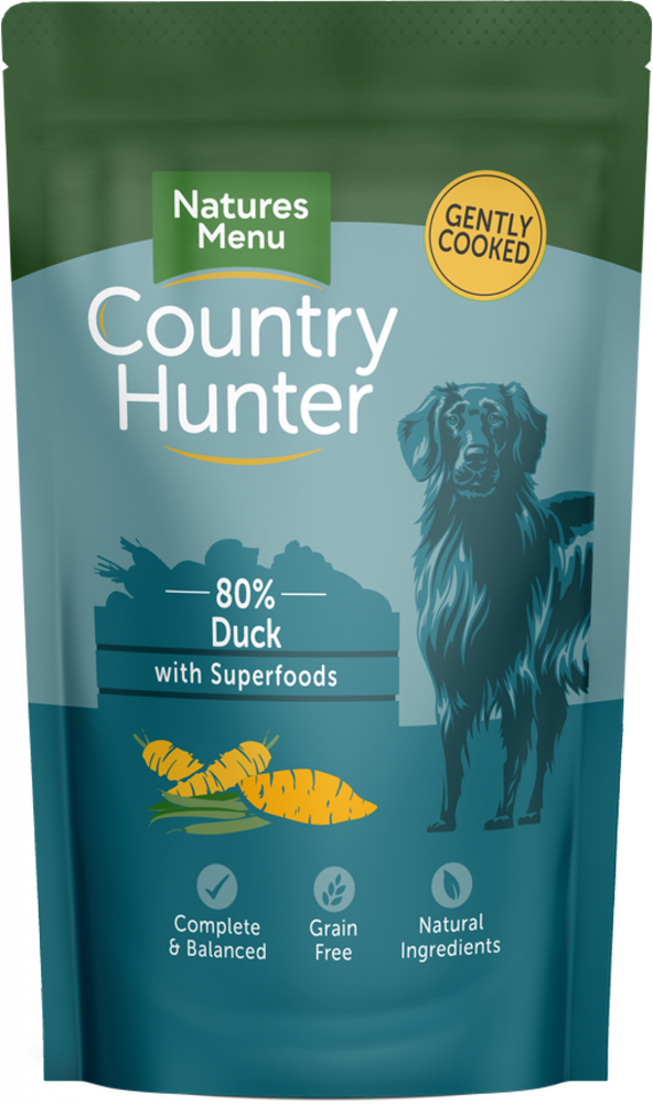 Natures Menu Country Hunter Succulent Duck Superfood Wet Dog Food