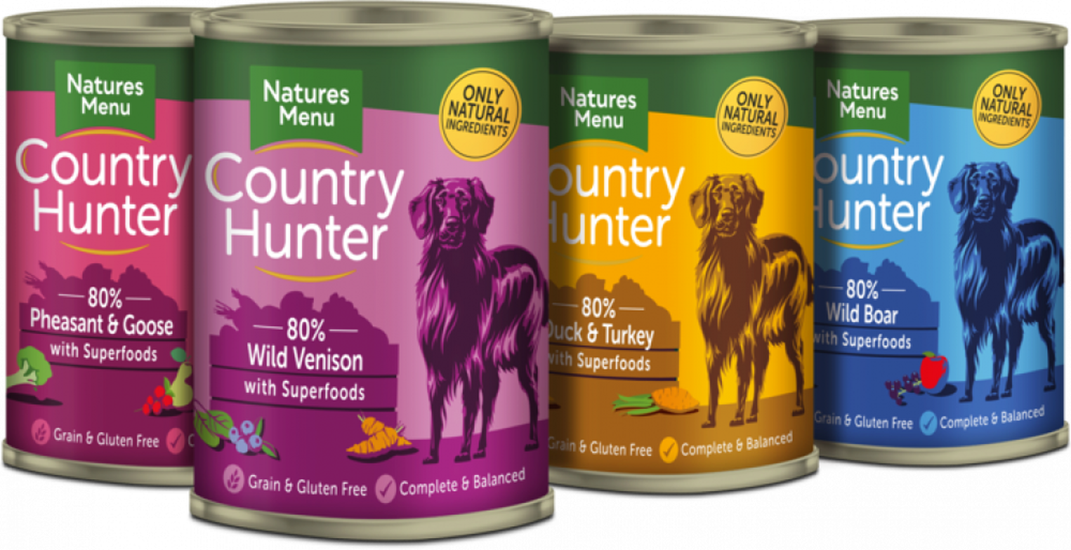 Natures Menu Country Hunter Game Meat Selection 12 x 400g