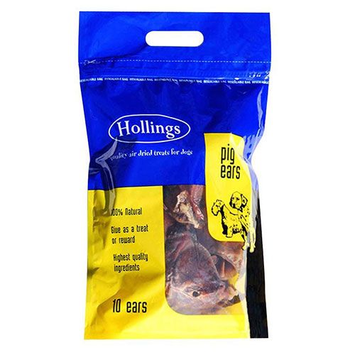 Hollings Pigs Ears 10 Pack