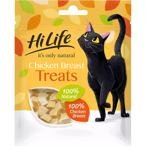 HiLife It's Only Natural Chicken Breast Cat Treats 10g