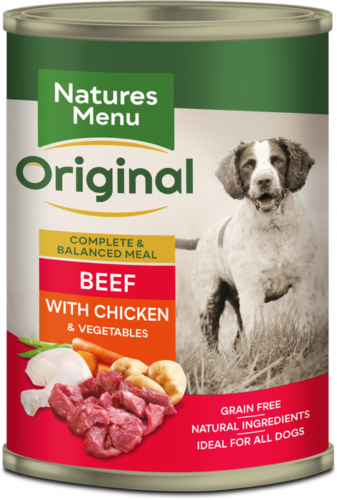 Natures Menu Original Beef with Chicken Wet Dog Food