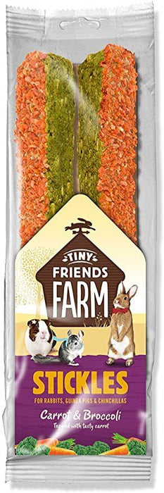 Supreme Tiny Friends Farm Stickles with Carrot & Broccoli 100g