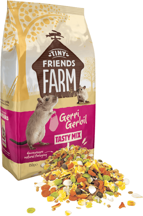Supreme Tiny Friends Farm Gerri Gerbil Food Tasty Mix 850g