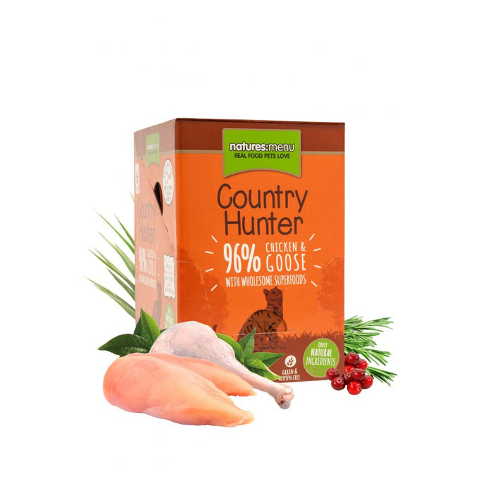 Natures Menu Country Hunter Chicken & Goose Cat Pouches 6x85g
