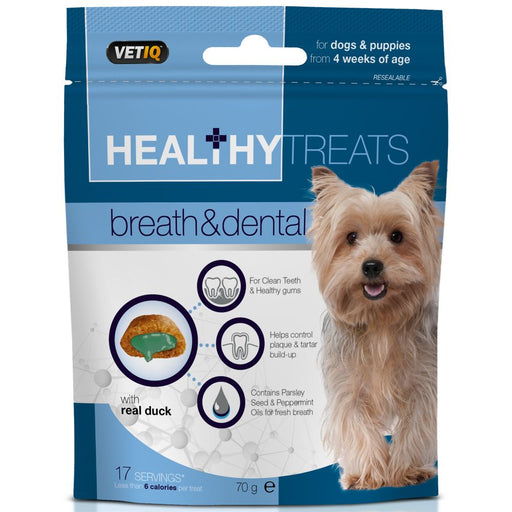 Mark & Chappell Breath & Dental Care Dog Treats 70g