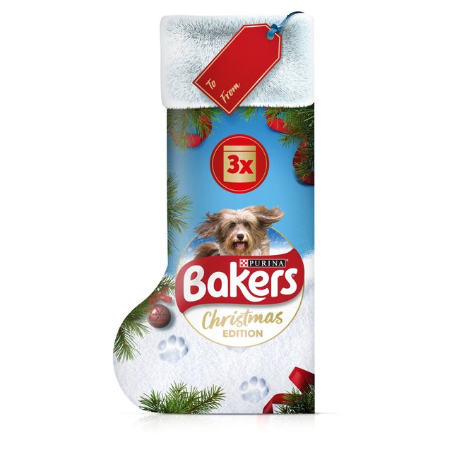 Bakers Dog Treats Christmas Stocking 292g