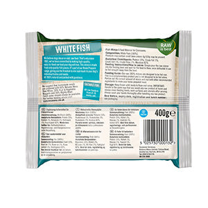 Natures Menu Just White Fish Mince Dog Food 400g