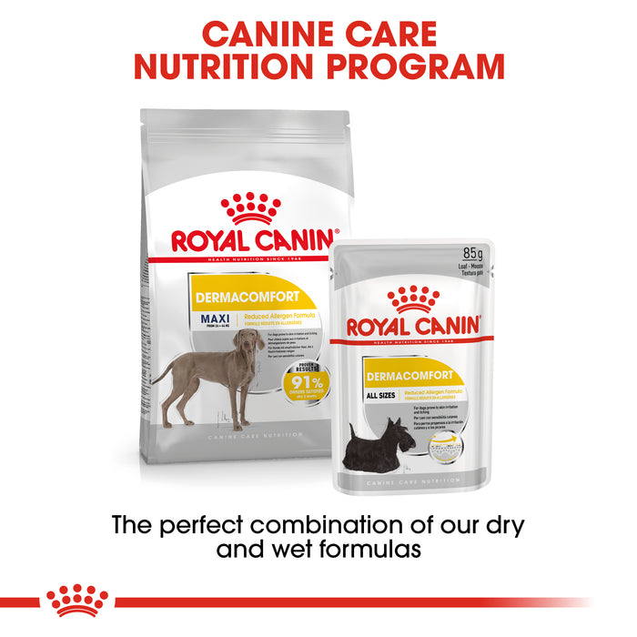 Royal Canin Dermacomfort Maxi Adult and Mature Large Dry Dog Food 12kg