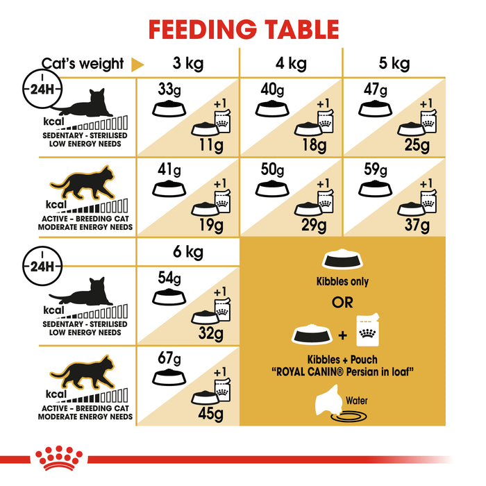 Royal Canin Adult Persian Dry Cat Food 2kg