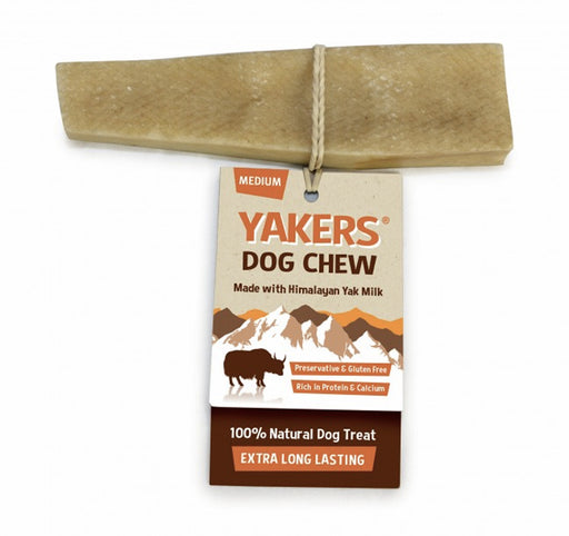 Yakers Natural Yak's Milk Dog Chew Medium