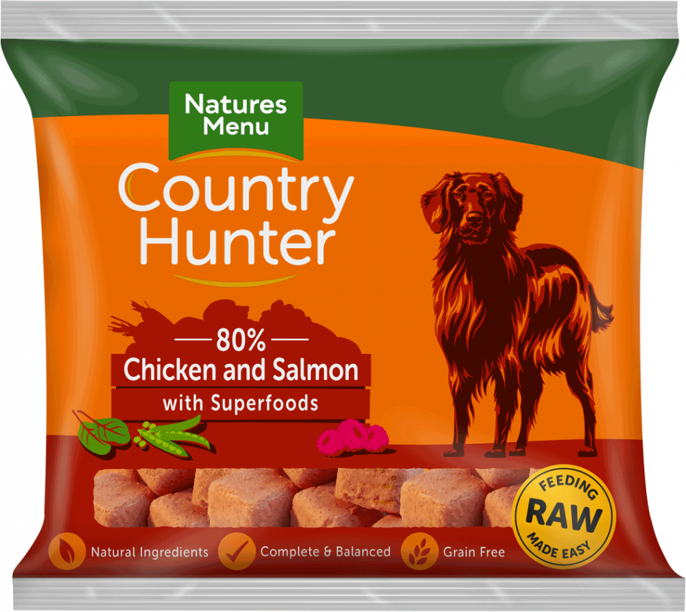Natures Menu Country Hunter Chicken with Salmon Nuggets 1kg