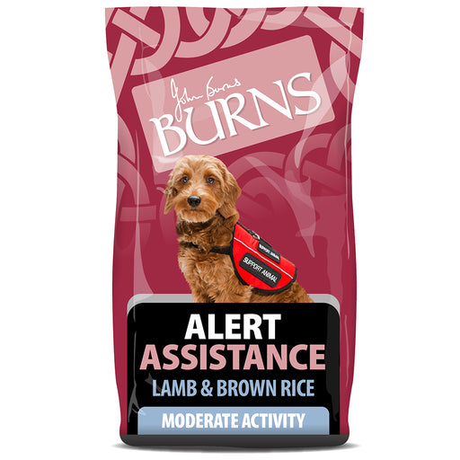 Burns Alert Assistance Lamb & Brown Rice Dry Dog Food