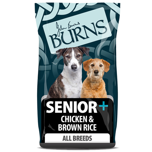 Burns Senior+ Chicken & Brown Rice Dry Dog Food 12kg