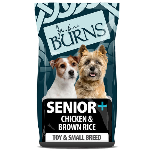 Burns Senior+ Toy & Small Breed Chicken & Brown Rice Dry Dog Food 2kg