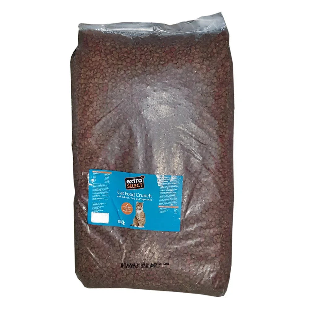 Extra Select Cat Crunch Fish Mix - Salmon, Tuna & Veg 10kg