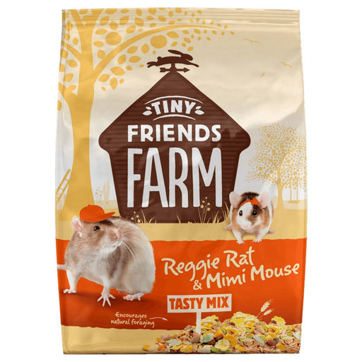 Supreme Tiny Friends Farm Reggie Rat & Mimi Mouse Food Tasty Mix