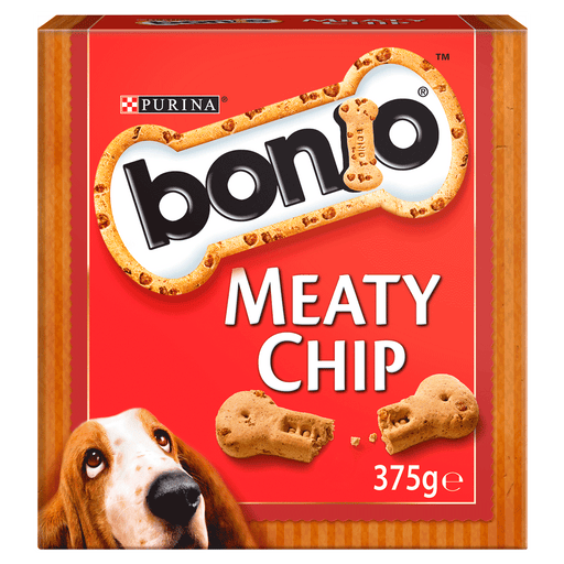 Bonio Meaty Chip Dog Biscuits 375g