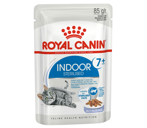 Royal Canin Adult Indoor 7+ Sterilised Jelly Wet Cat Food